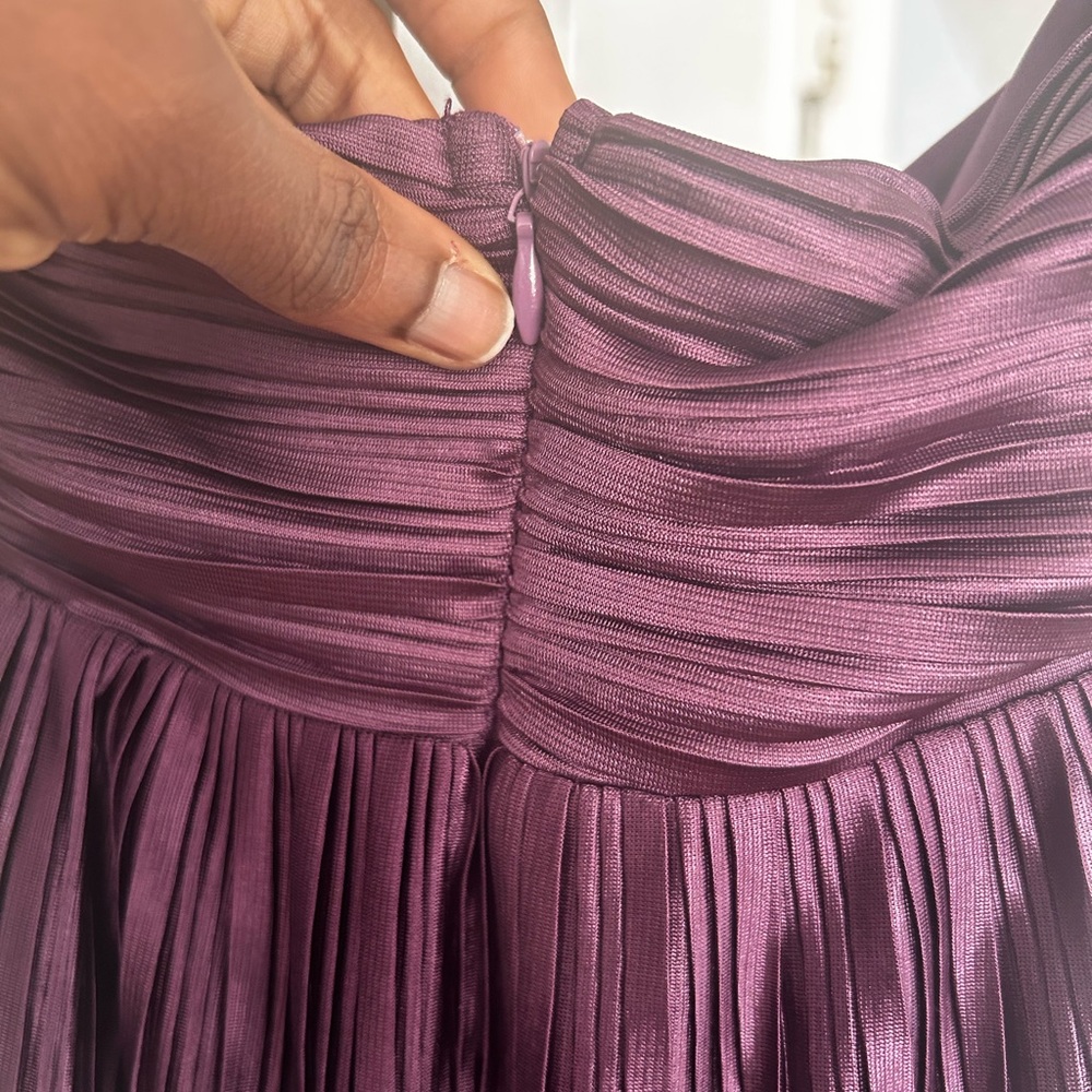 Lulu's Strapless Purple Maxi Dress - Picture 5 of 7
